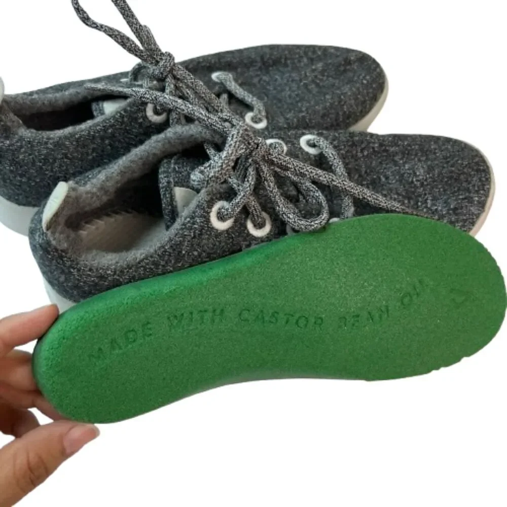Allbirds Wool Runners Women’s Gray Merino Wool Sneakers Size 7
